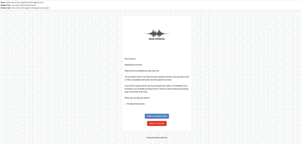 Email 03 preview