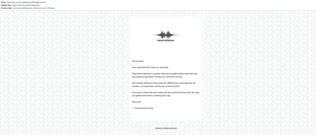 Email 04 preview